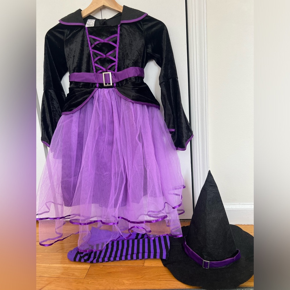 Purple Witch Costume , high quality, medium